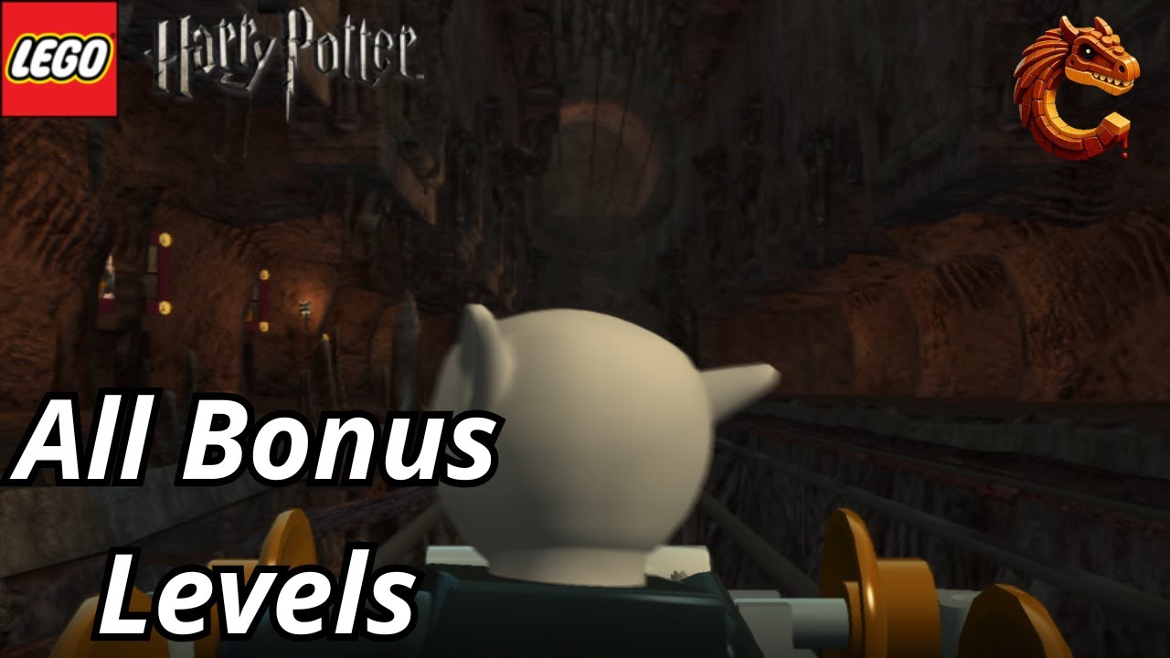 Lego Harry Potter 1 - 4 Gringotts Vault All Bonus Levels