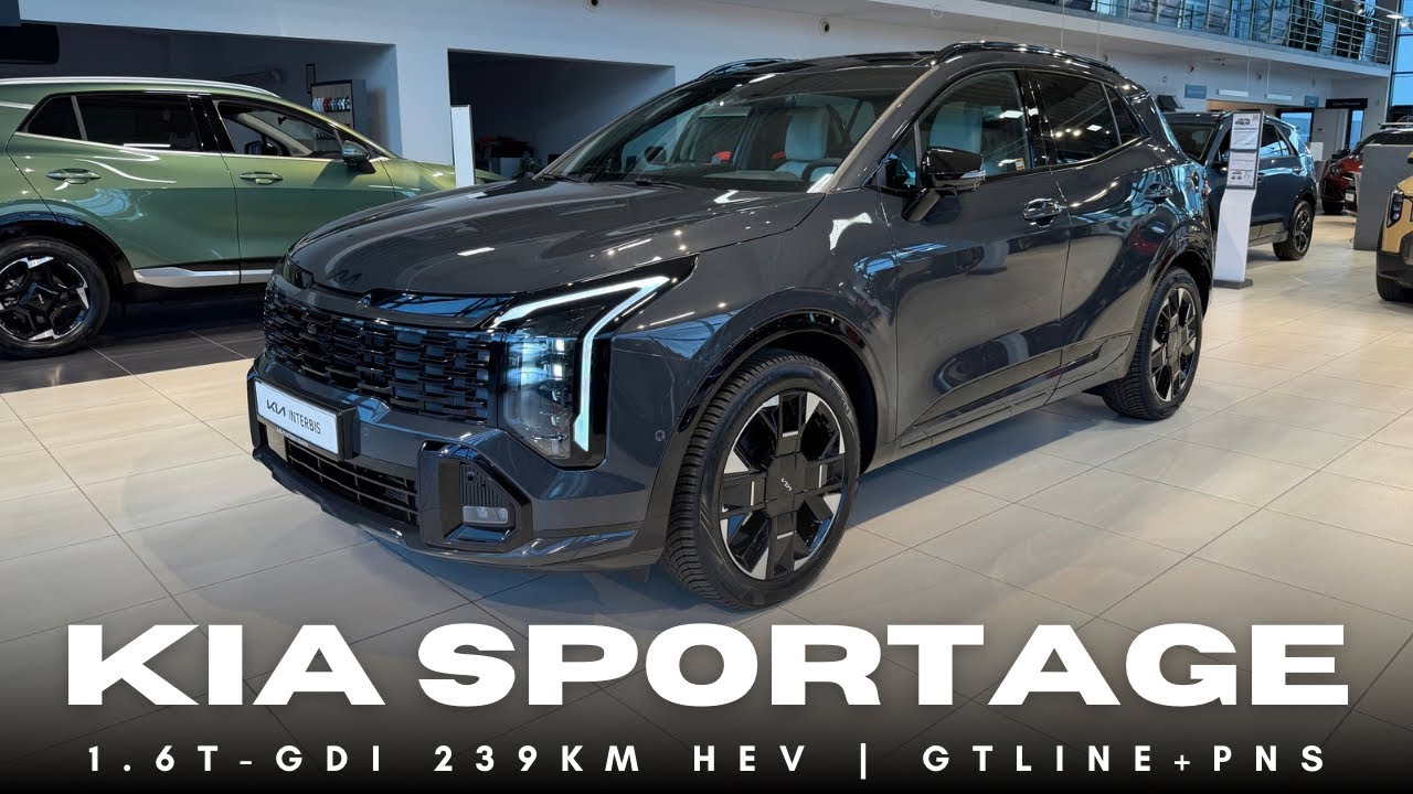 2027 Kia Sportage [1.6 T-GDI 239KM 6AT HEV] GTLine + PNS | Penta Metal | Prezentacja (PL/ENG 4K)