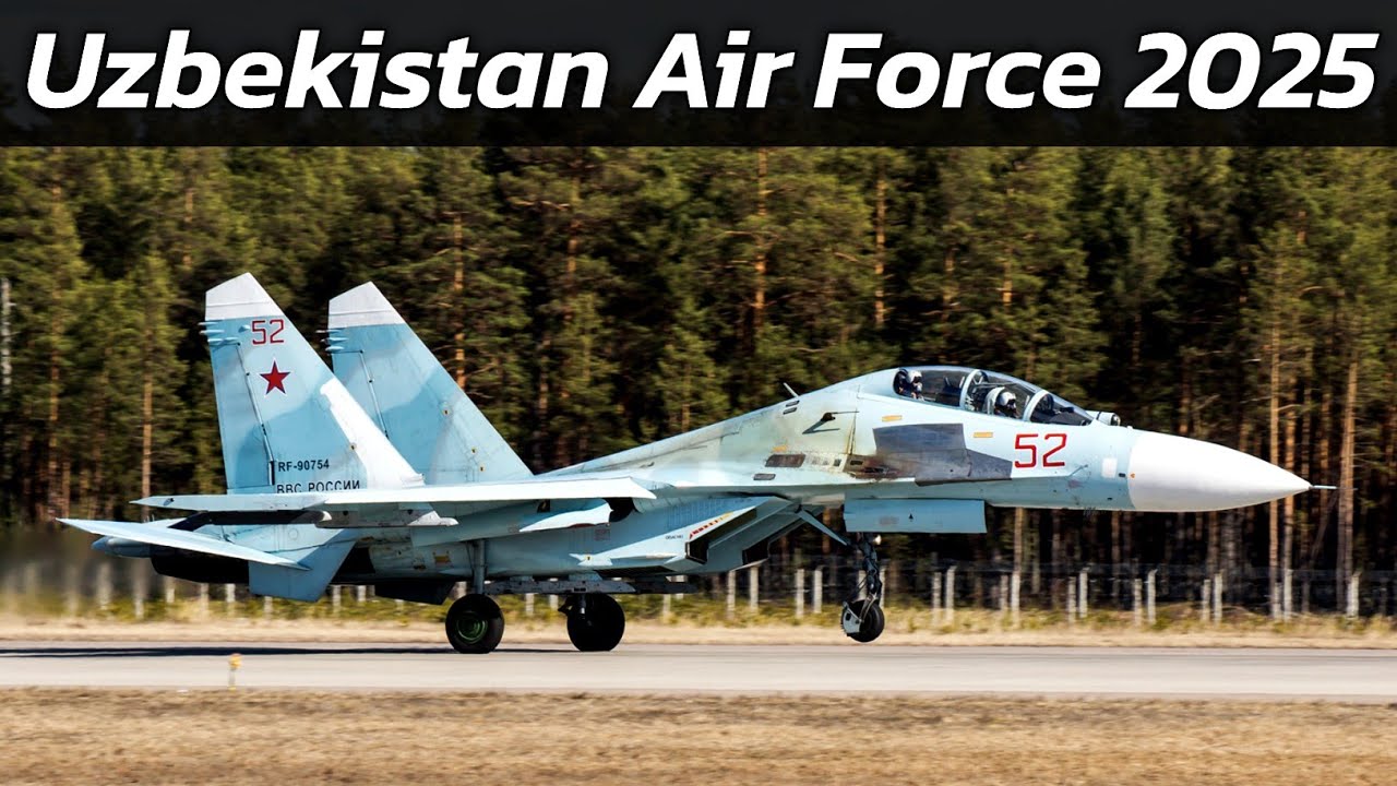 Uzbek Air Defence Forces and Air Force 2025 | Aircraft Fleet