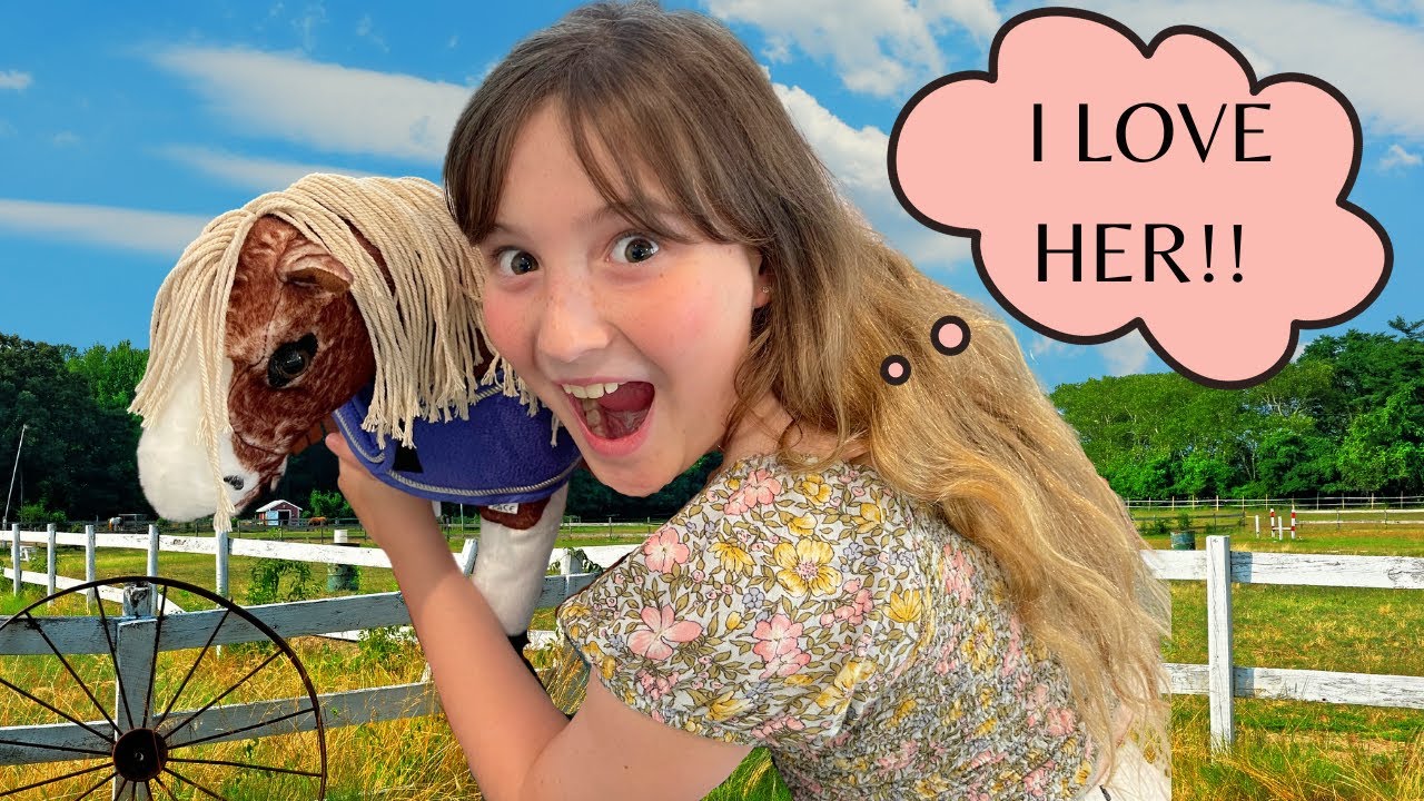 I GOT A HORSE! *BOX OPENING* OF LEMIEUX TOY HORSE