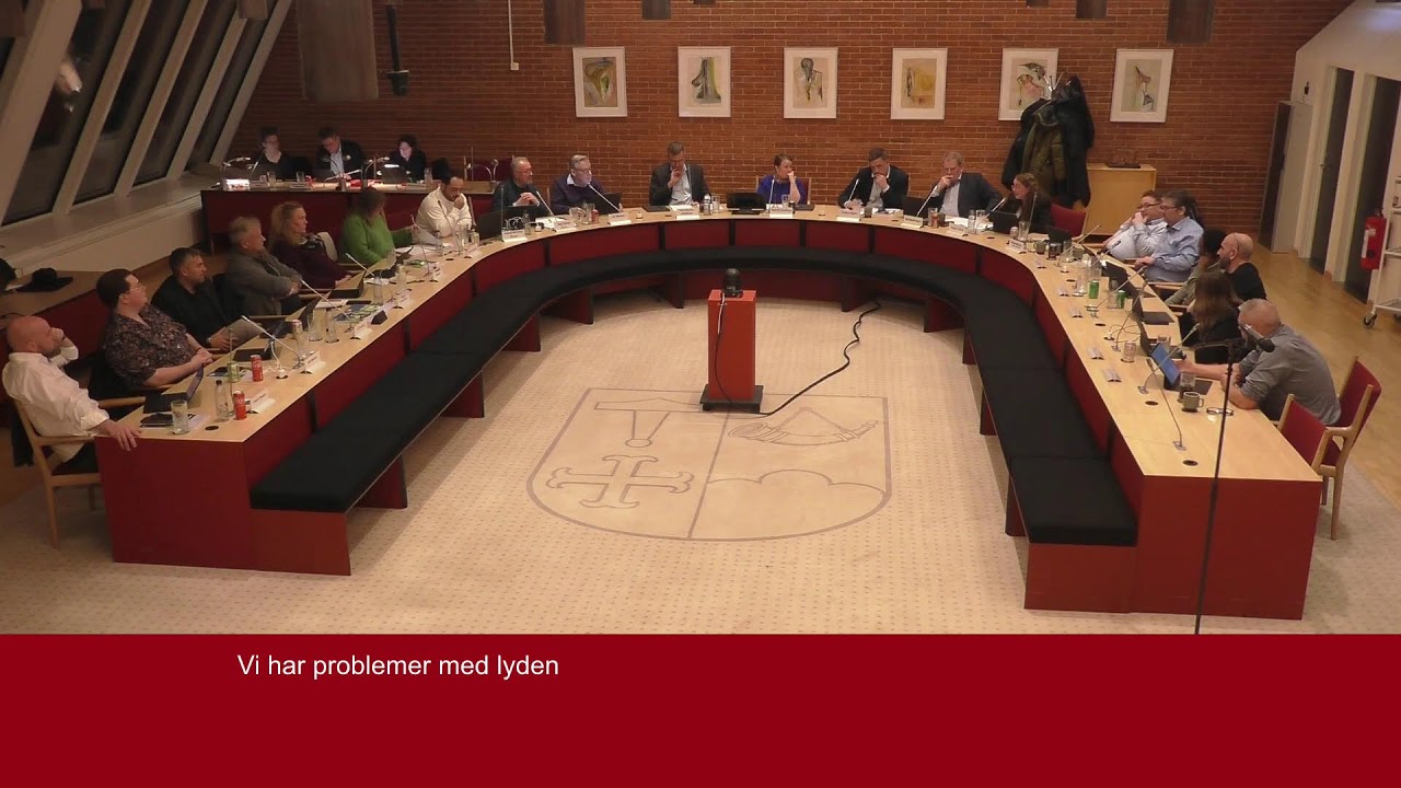 Byrådsmøde fra Ishøj Kommune den 24. februar 2026 (Lyden virker ikke)
