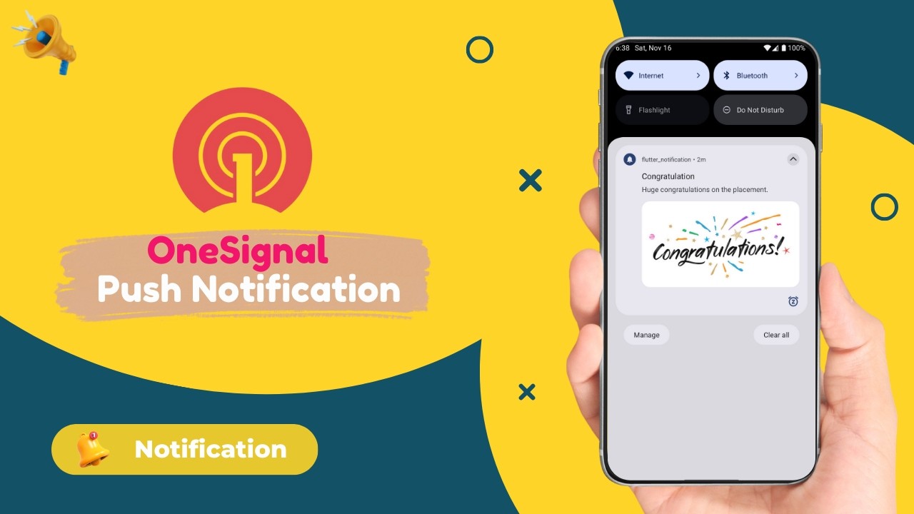 Push-уведомление OneSignal Flutter || Push-уведомление Flutter