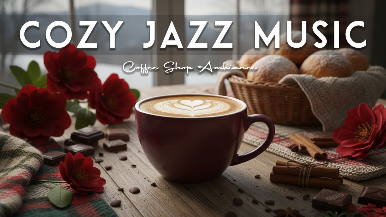 Cozy Jazz Music ☕ Coffee Shop Ambiance - Sweet Bossa Nova Instrumental for Studying