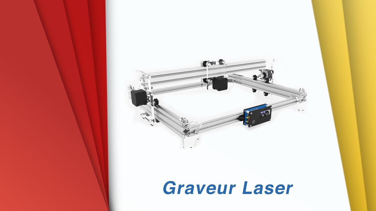 Graveur laser EleksMaker V2 - déballage - montage - test - solution logiciel