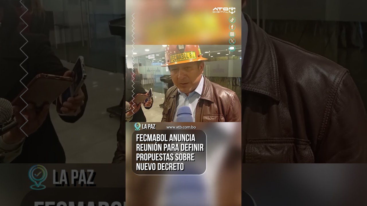 Fecmabol anuncia reunión para definir propuestas sobre nuevo decreto