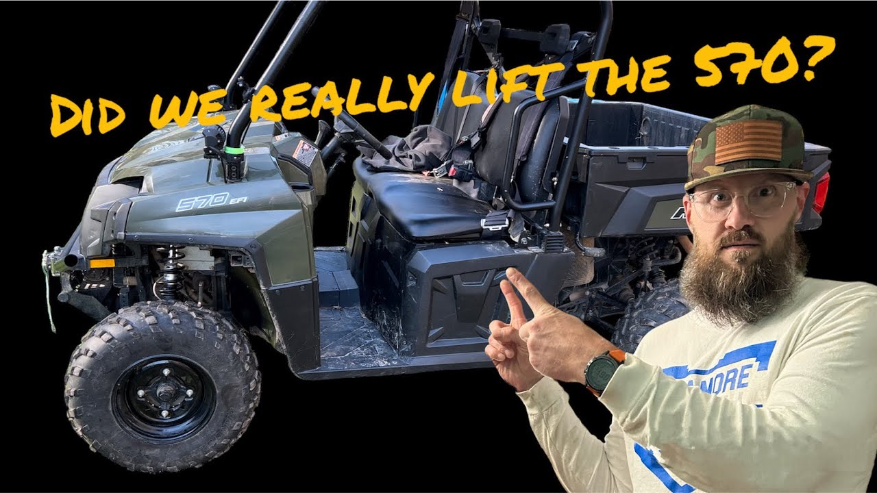 Lift kit on Polaris Ranger 570