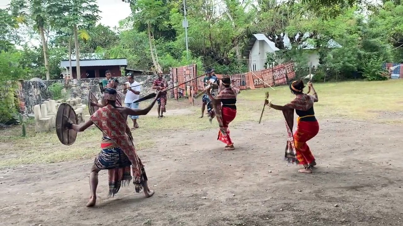 Tarian ningguharama sumba timur 🥰