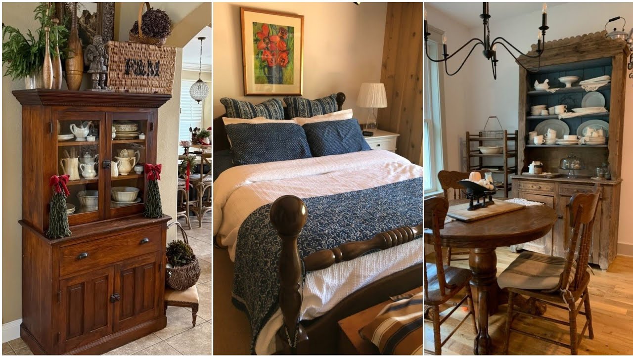 Cottage feel home decorating ideas. Vintage Cottage Decor Inspiration. #vintagestyle #homedecor #diy