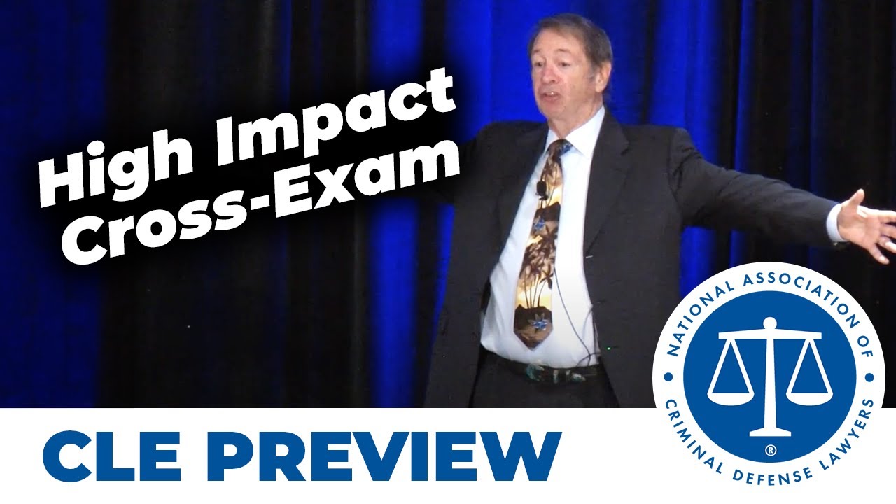 High Impact Cross-Examination for Sexual Assault Cases Using the Chapter Method® - Larry Pozner