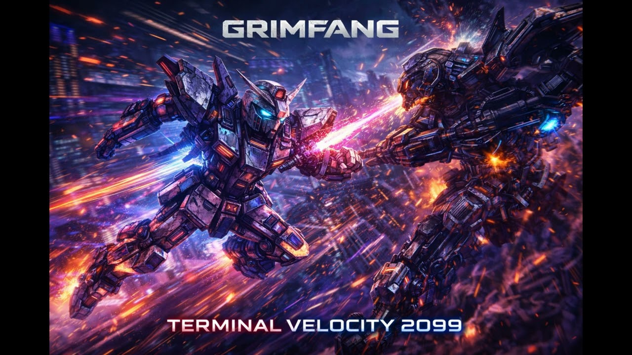 Grimfang – Terminal Velocity 2099 | High-Energy AI Drum & Bass 2026 #DrumAndBass #AIMusic #Grimfang