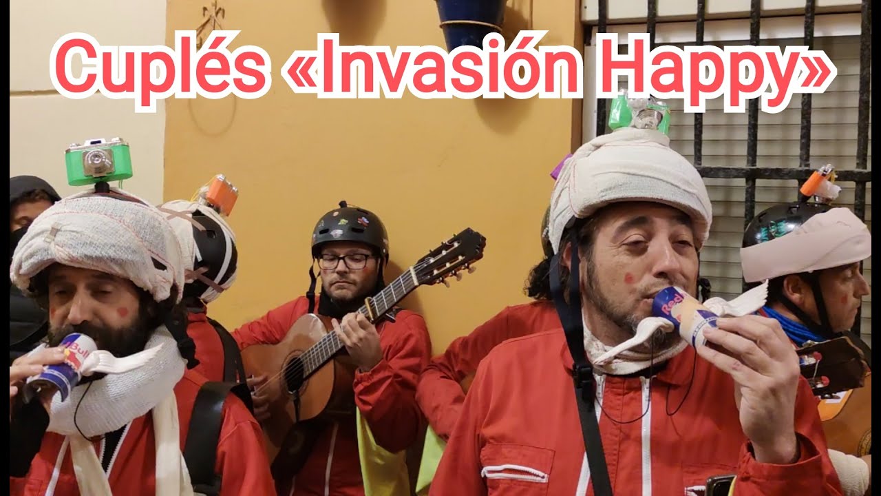 Ilegalderota 2022. Carajazo Antológico. Cuplés «Invasión Happy» (2019).