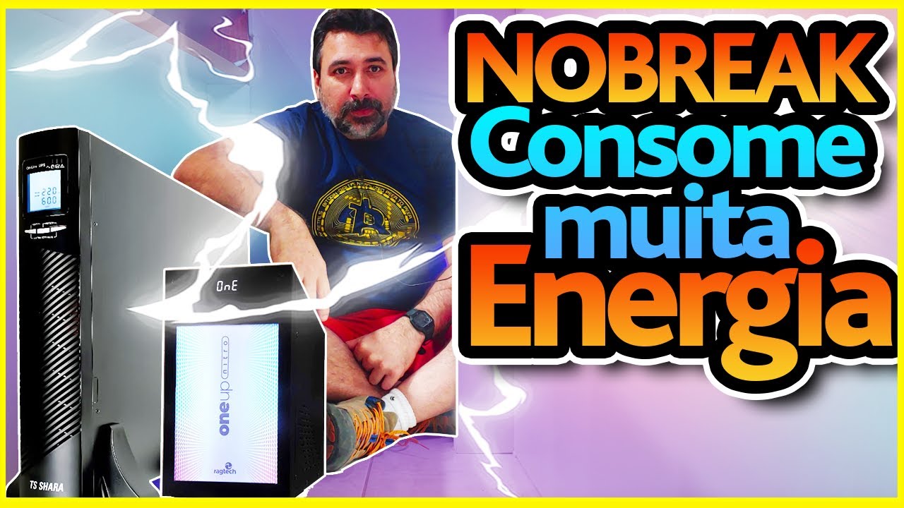 💴 QUANTO CONSOME UM NOBREAK - TS SHARA SENNO 3KVA vs ONE UP NITRO RAGTECH