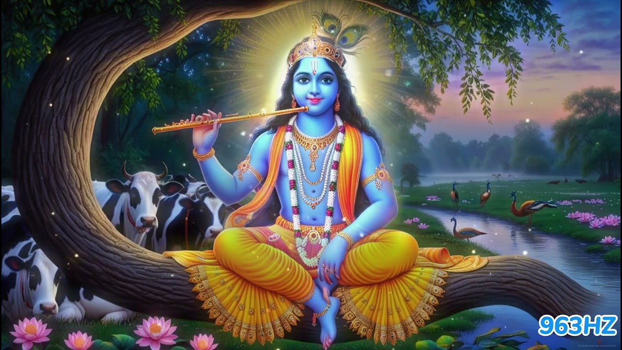 Lord Krishna’s Eternal Flute 🌿963HZ Divine Healing & Peace Calm • Heal • Awaken Music for the Heart