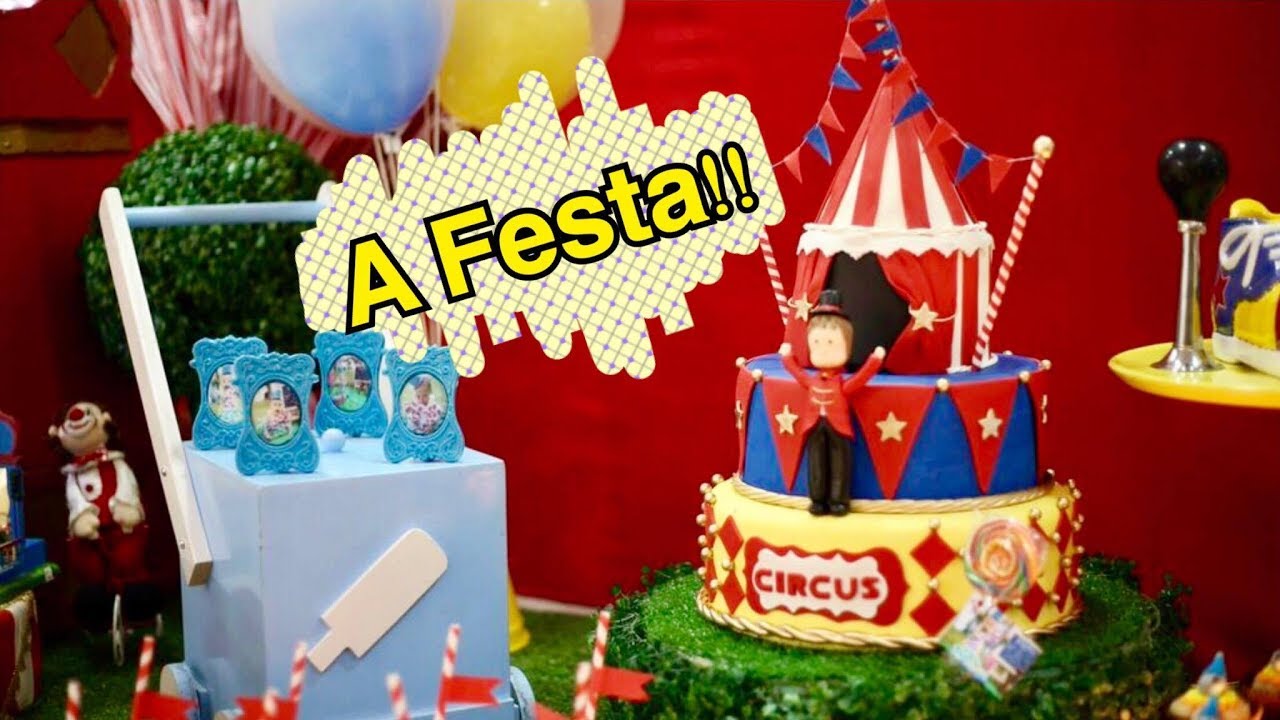 Parque circo do Pietro - 1 aninho a festa