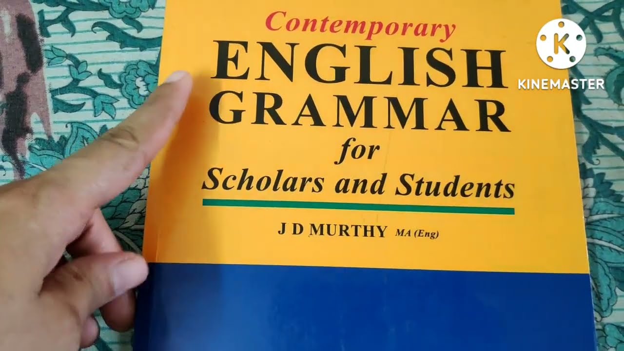 English grammar book 📖 | J D MURTHY Grammar book review #rachnaknowledgehub #englishgrammar