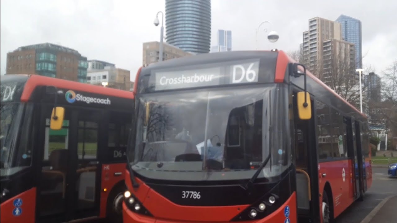 Shabby Journey - Bus Route D6: Poplar, All Saints - Crossharbour, Asda (18/02/2023)