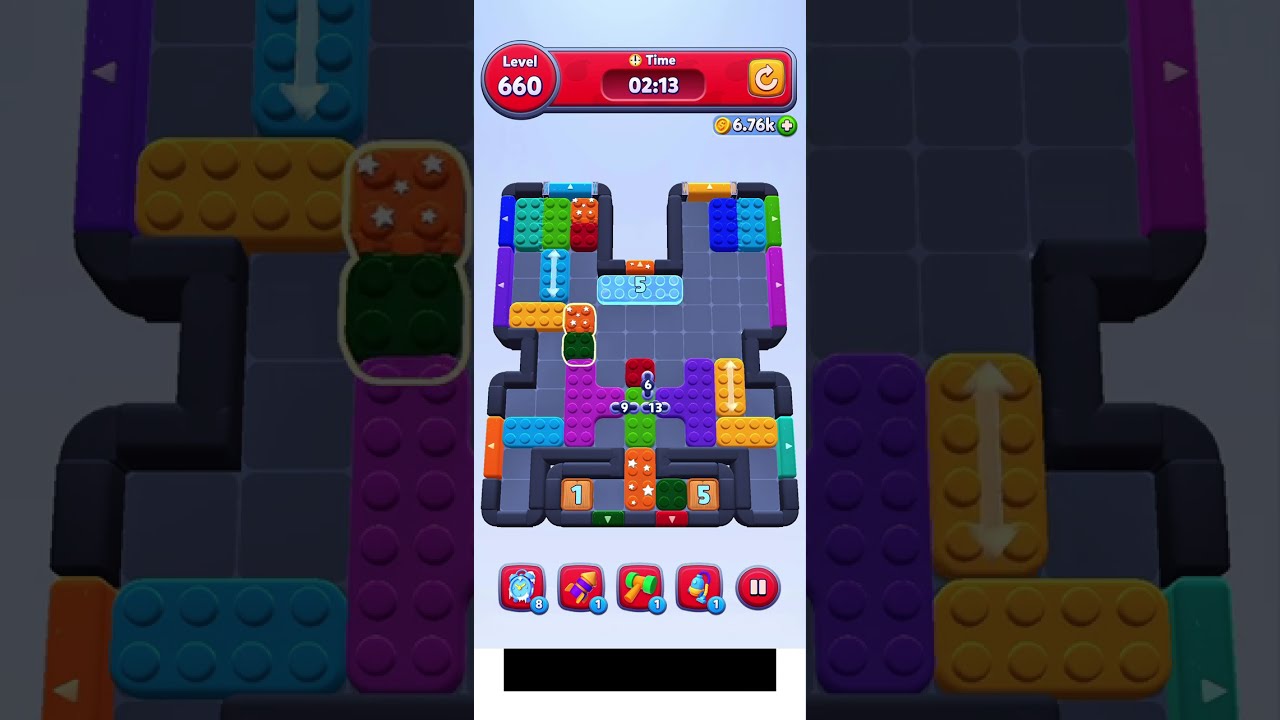 Solve Color Block Jam 660