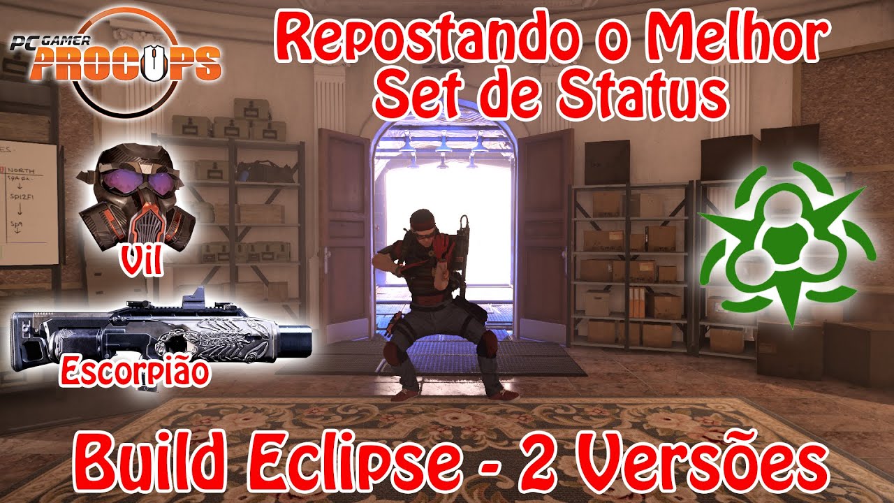 Repostando - Build do Eclipse - O Melhor Set Para Status - Mundo Aberto e Lendárias - The Division 2