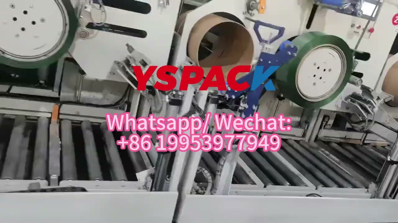 PET strapping is being produced.