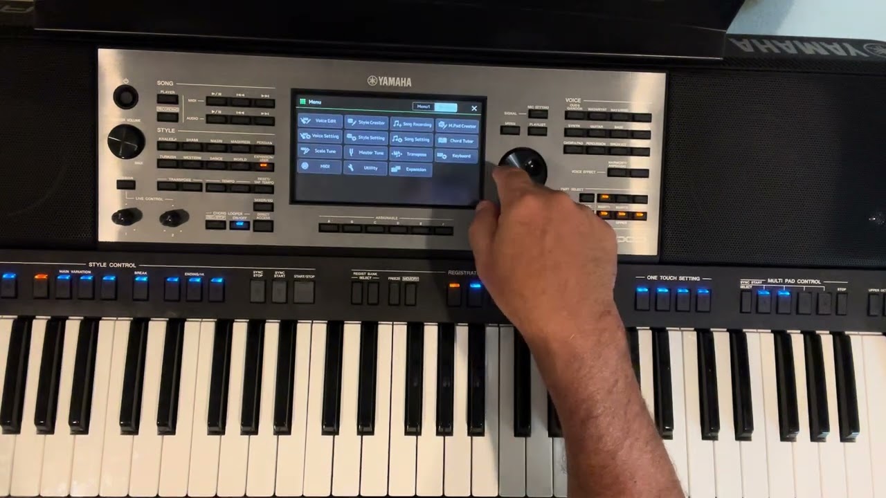 إزاى تجمع عبارات (phrases) من كذا Multi Pad فى M.Pad جديد على ال Yamaha A5000 وشوية معلومات تانيه