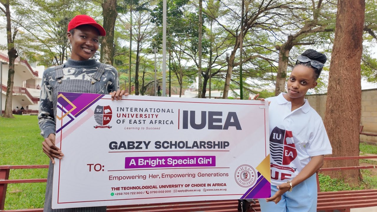 Kemigisha Eliezer Wins the Gabzy Scholarship at IUEA 