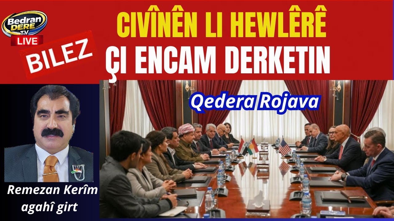 Civînên li Hewlêrê- Qedera Rojava Remezan Kerîm agahiyan dide
