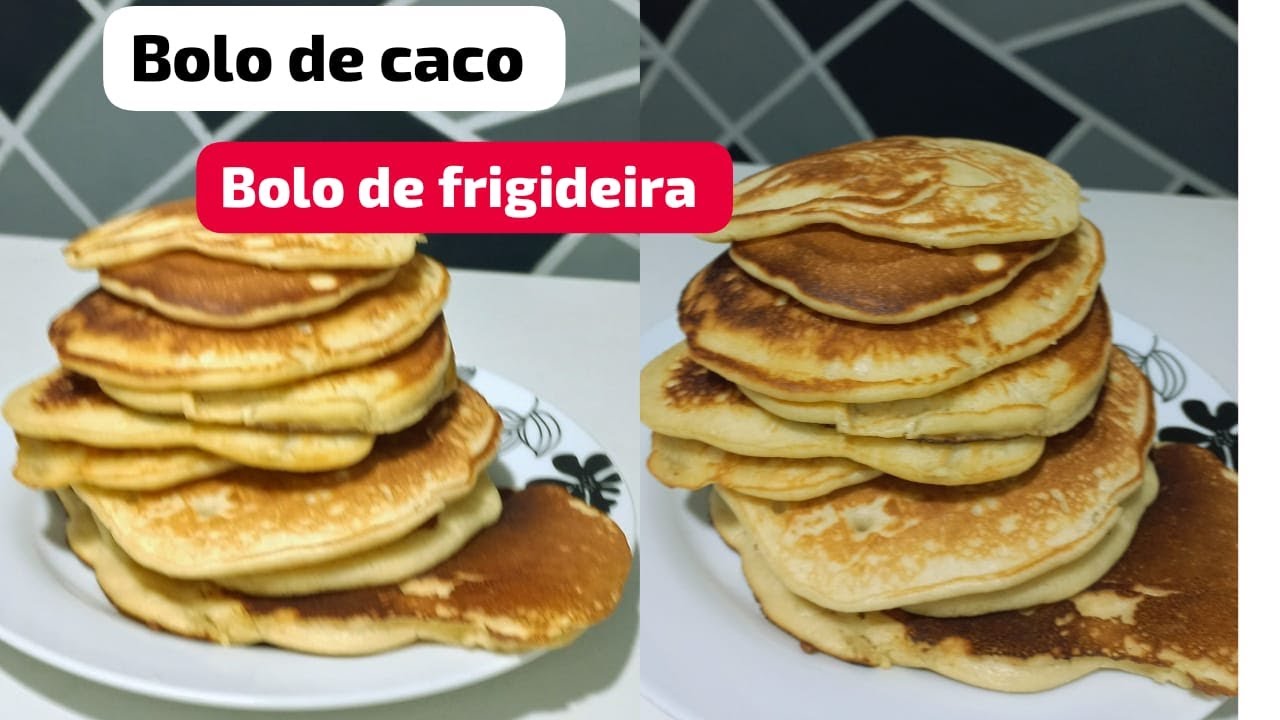 BOLINHO DA VOVÓ BOLO DE CACO \ RECEITA DE CHAPÉU DE CORO \ BOLO DE FRIGIDEIRA \ BRUACA