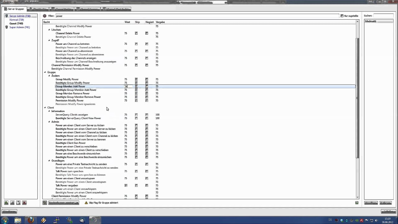 TS3 Tutorial: Serveradmins sicher vergeben
