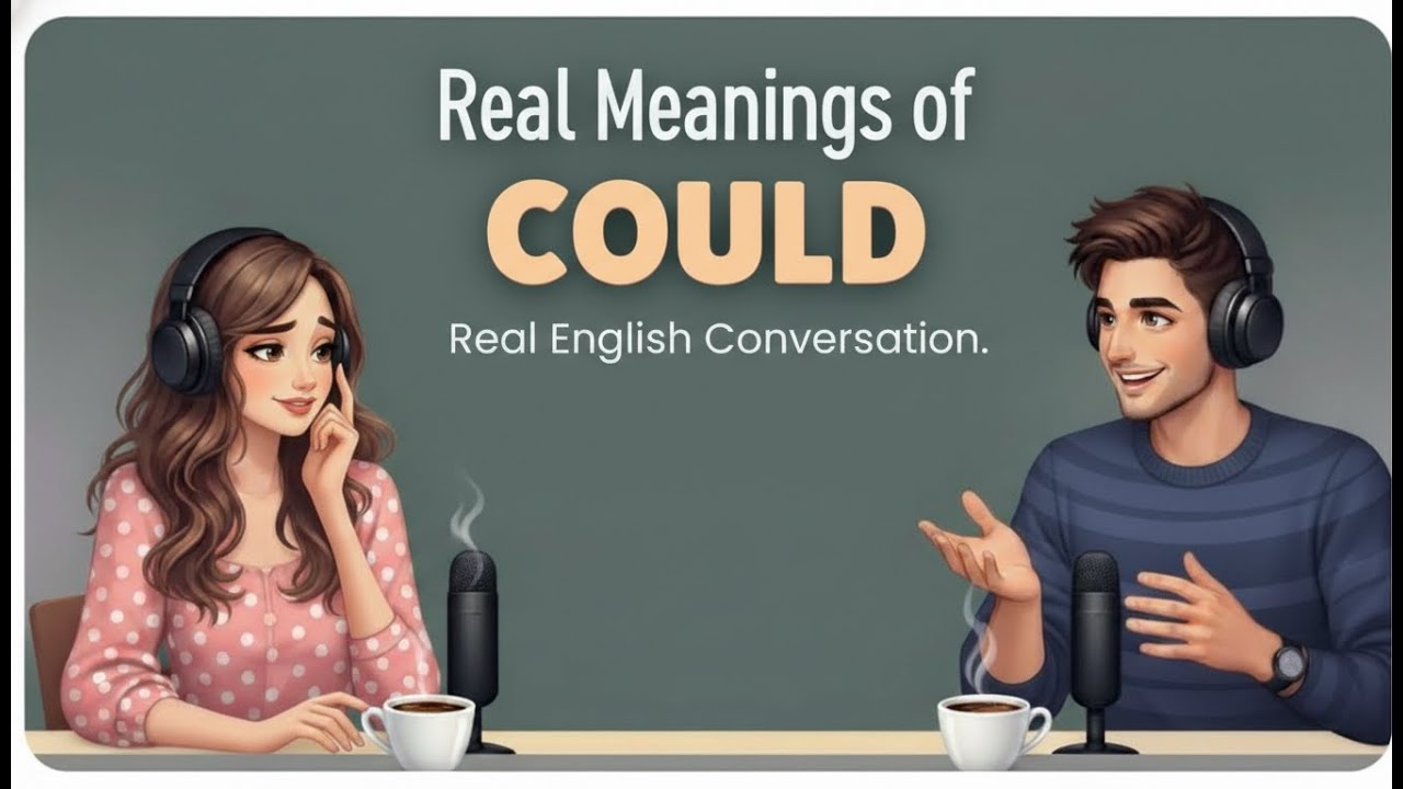 Изучайте английский с помощью подкаста Real English | Как использовать слово «could» в повседневн...