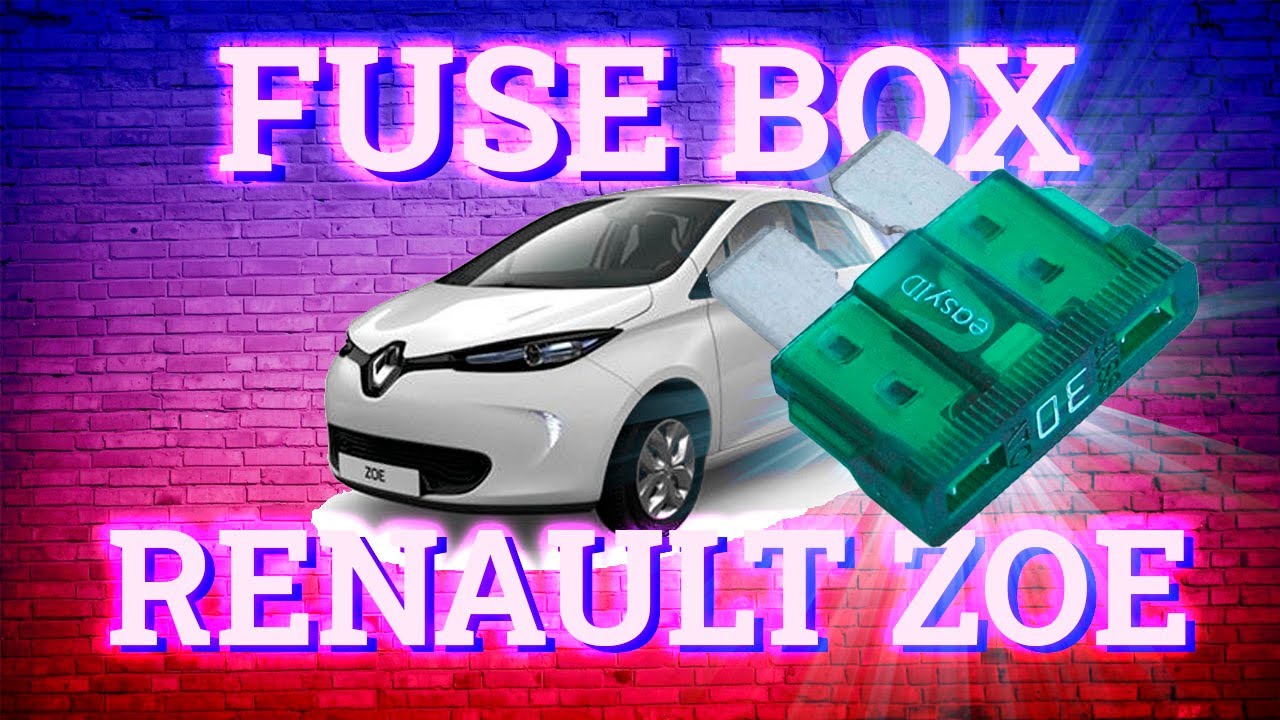 Layout Renault Zoe (2013-2019) fuse box diagram