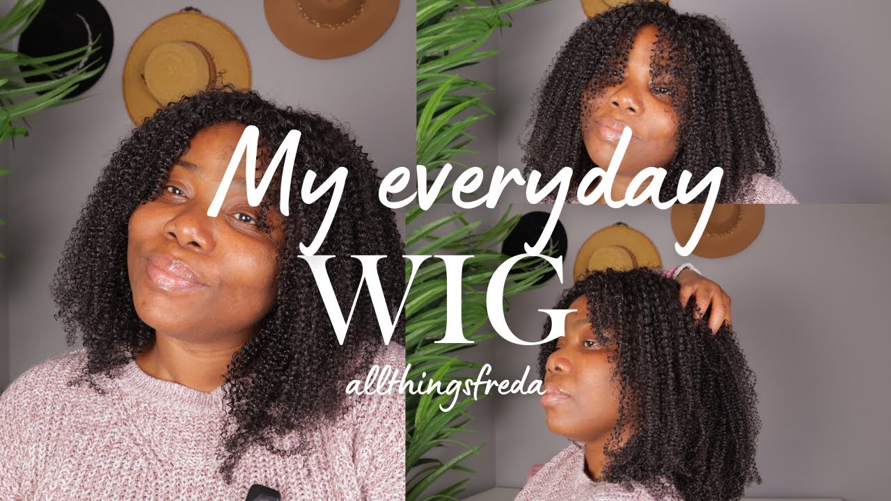 ALL ABOUT MY EVERYDAY WIG ft HERGIVENHAIR SHAKE & GO COILY HAIR.
