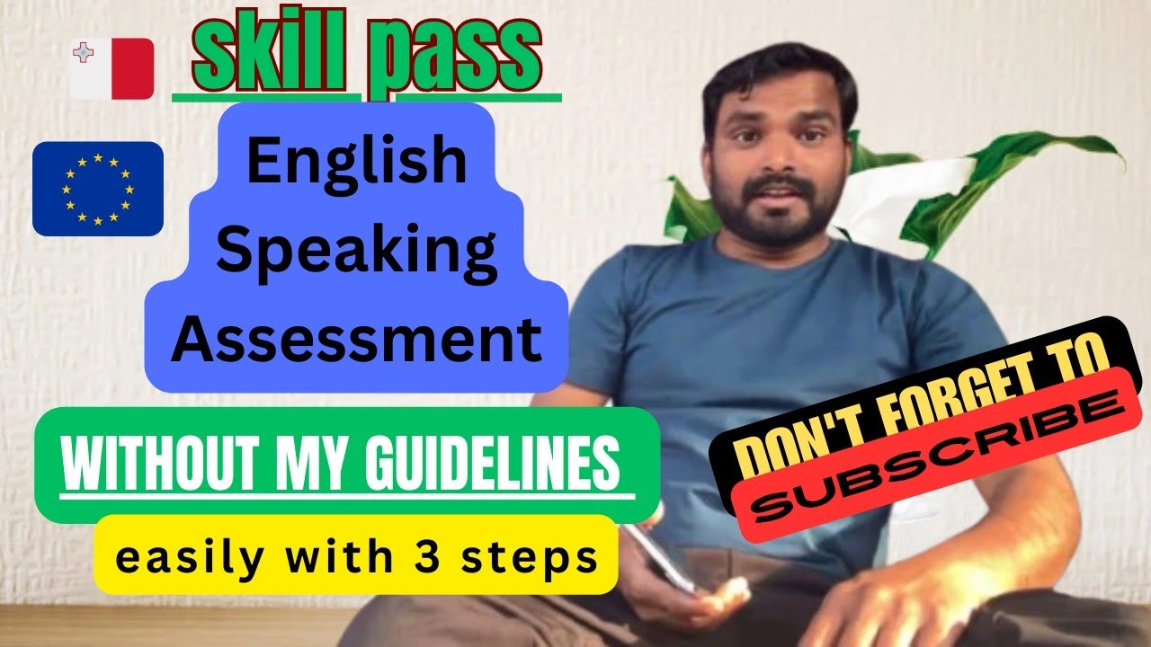 skillPass English Speaking Assessment Test how to passed easily 😳