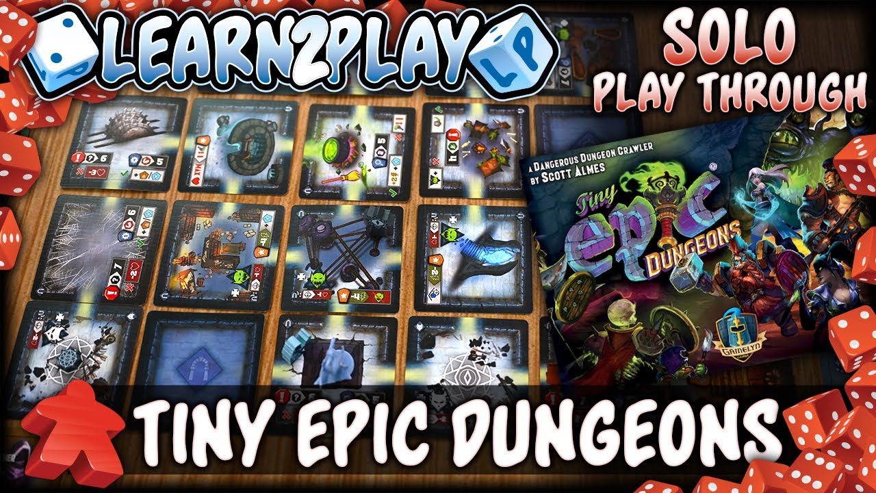 Learn to Play Presents: Tiny Epic Dungeons Play Through