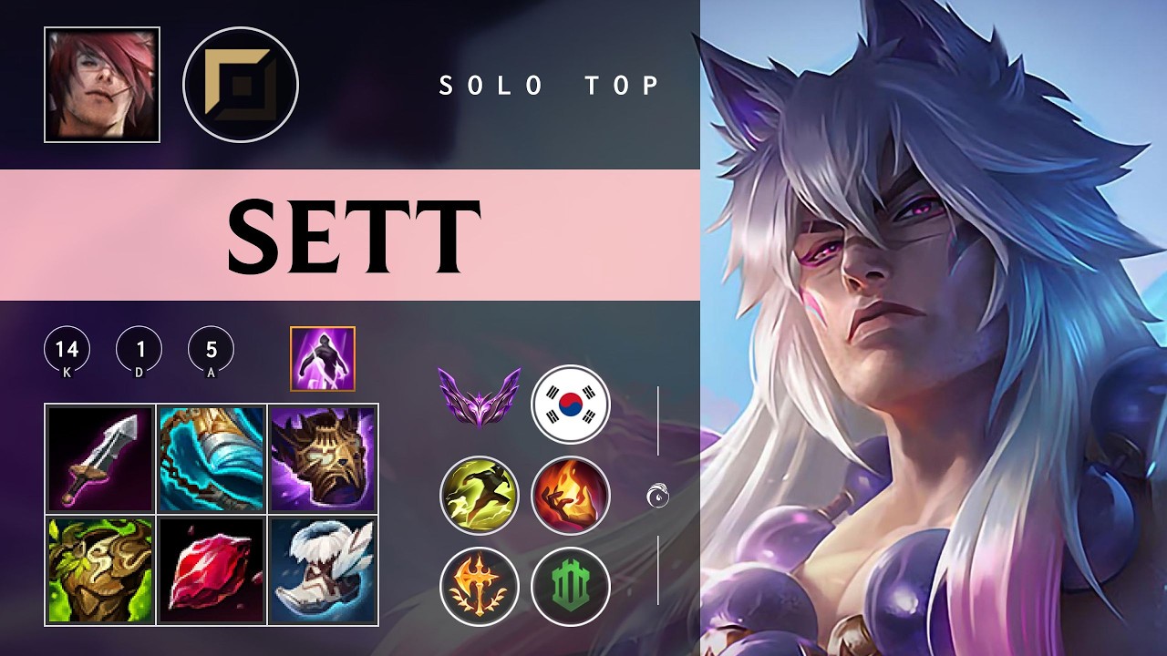 Sett Top vs Irelia - KR Master Patch 26.05