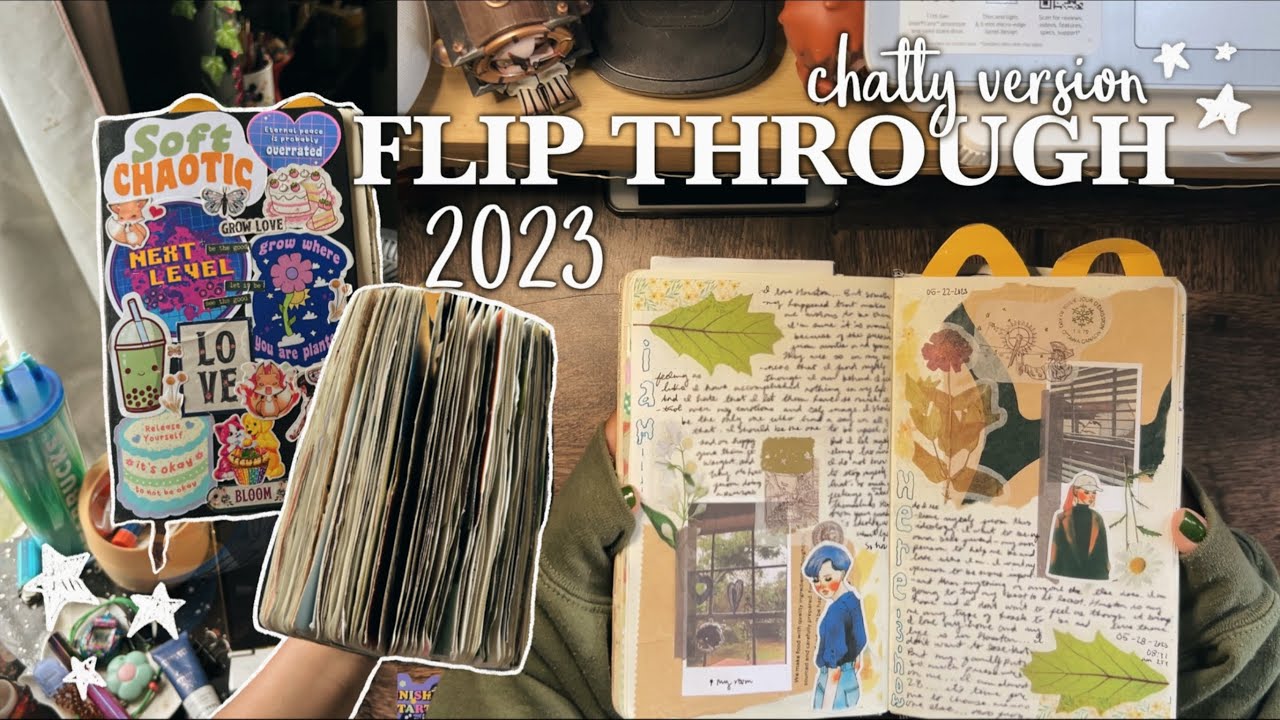 Chatty Journal Flip Through | Junk Journal, Creative Journal, & Scrapbooking