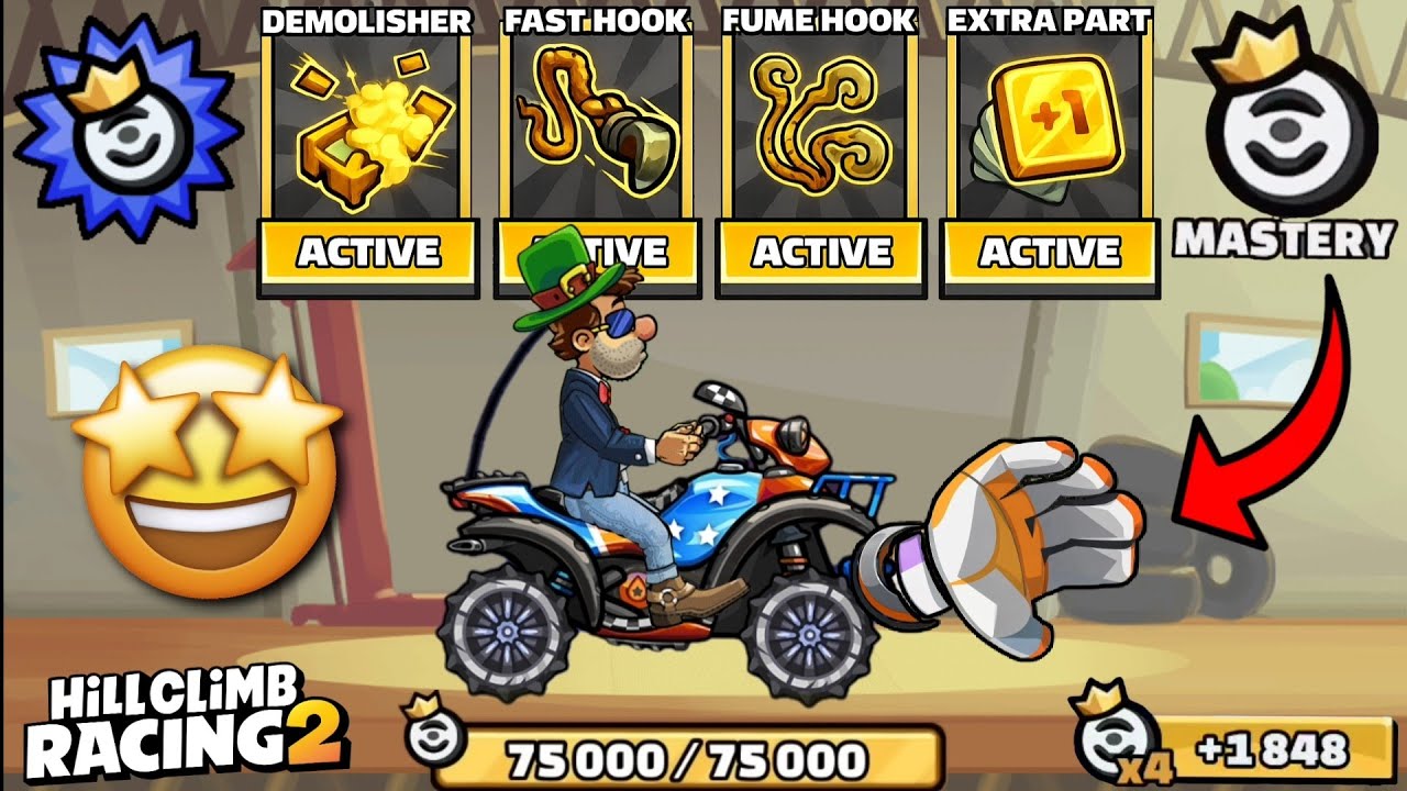 NEW MASTERY ATV!! 🤩 FASTEST WAY TO UNLOCK 🔑 - Hill Climb Racing 2