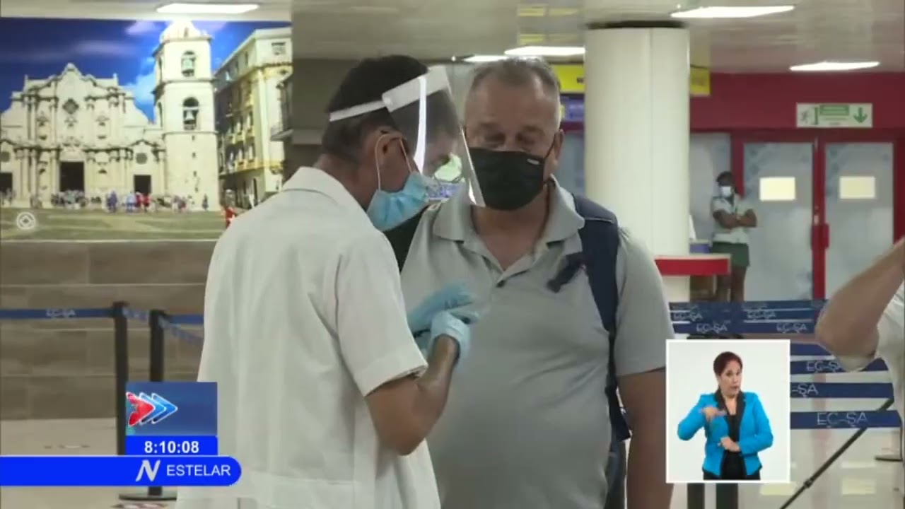 Refuerzan medidas sanitarias en Aeropuerto de La Habana