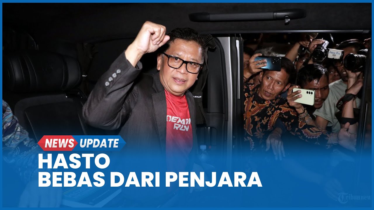 Hasto Setelah Dapat Amnesti Prabowo dan Bebas dari Penjara: Saya Lebih Mencintai Republik