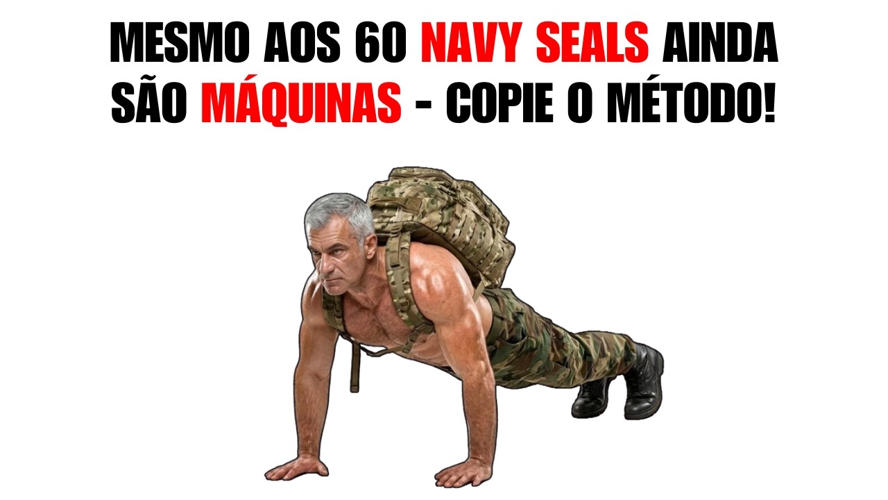 7 Exercícios Usados Pelos NAVY SEALS para continuar uma MÁQUINA DE FORÇA MESMO APÓS OS 60