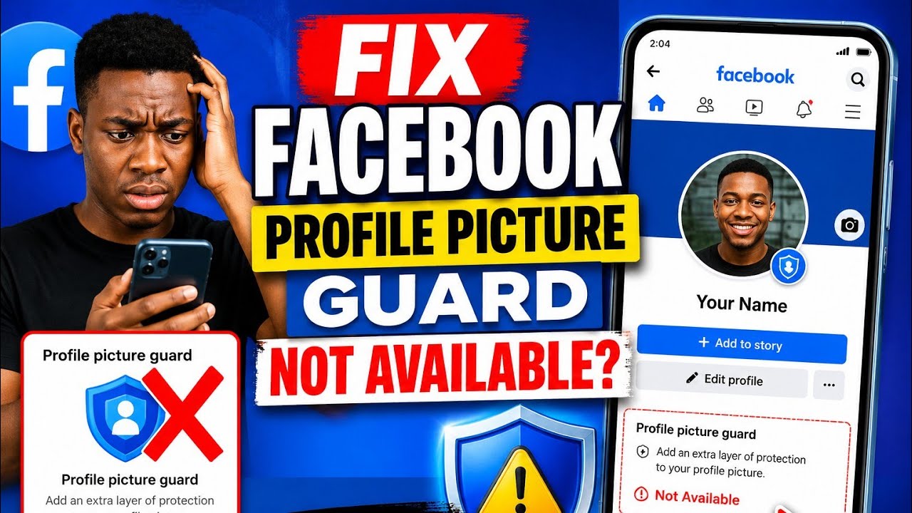  Fix Facebook Profile Picture Guard Not Available | Facebook Profile Picture Guard Not Showing 