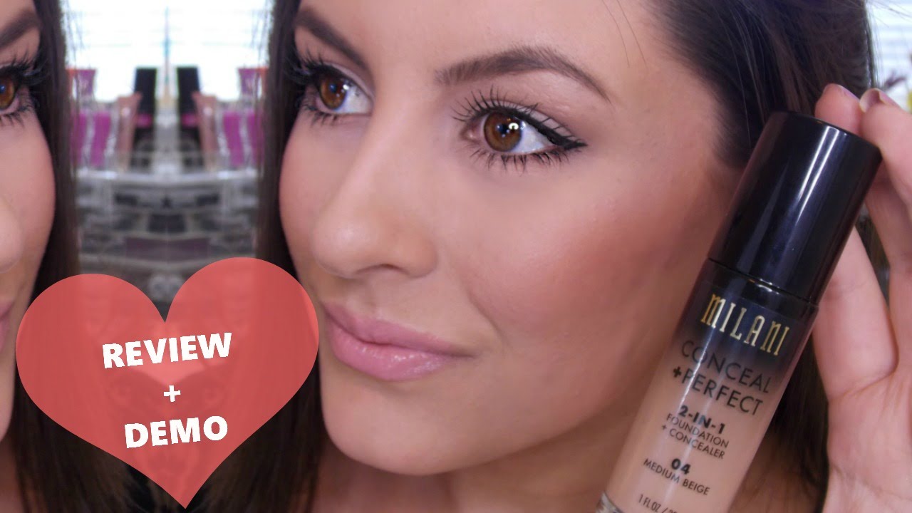 NEW! Milani Conceal + Perfect 2-1 Foundation║REVIEW + DEMO