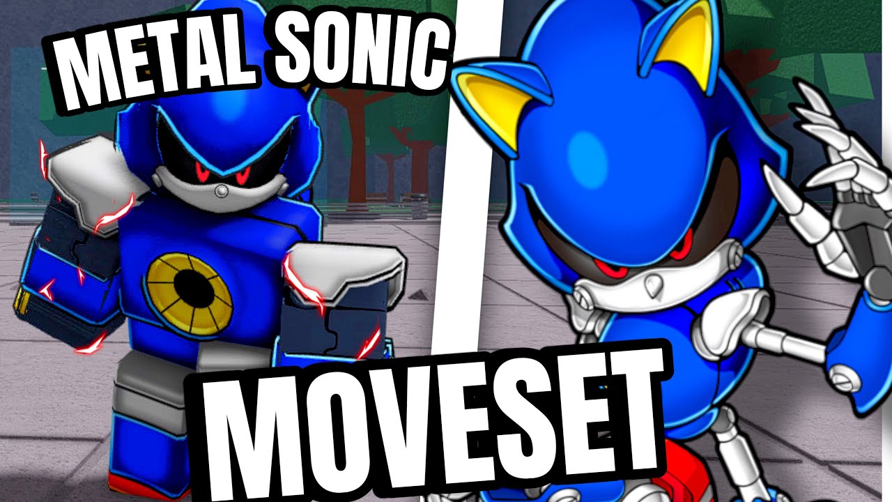 METAL SONIC MOVESET! | The Strongest Battlegrounds