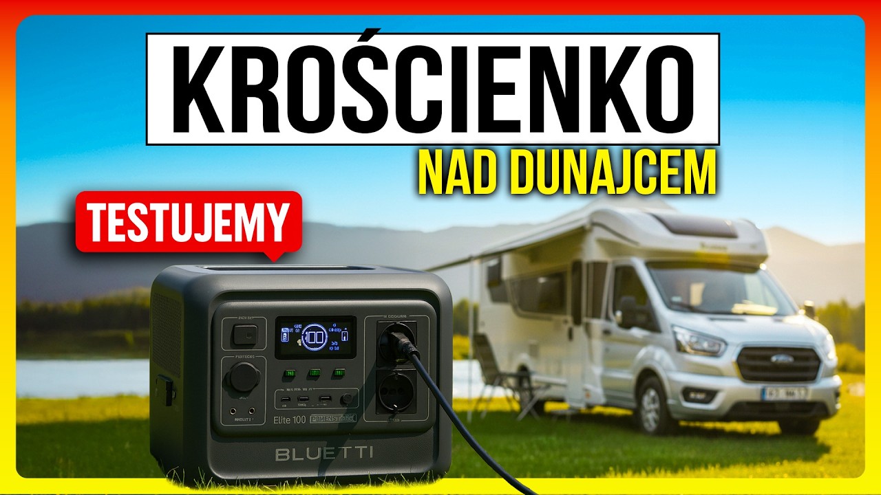 Weekend Kamperem na Camping Cypel i Robimy obiad z BLUETTI Elite 100 V2
