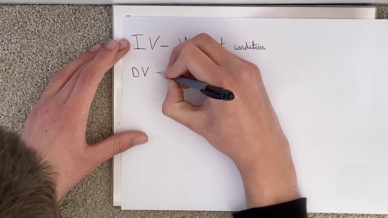 Baddeley 1966b Study - Gabe