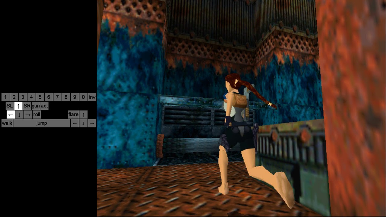 Tomb Raider 2 Glitch Tutorial Speedrun - Living Quarters