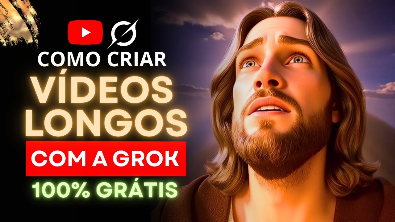 GROK: CRIE VÍDEOS LONGOS COM MAIS DE 60 SEGUNDOS EM 2026. 100% GRÁTIS!