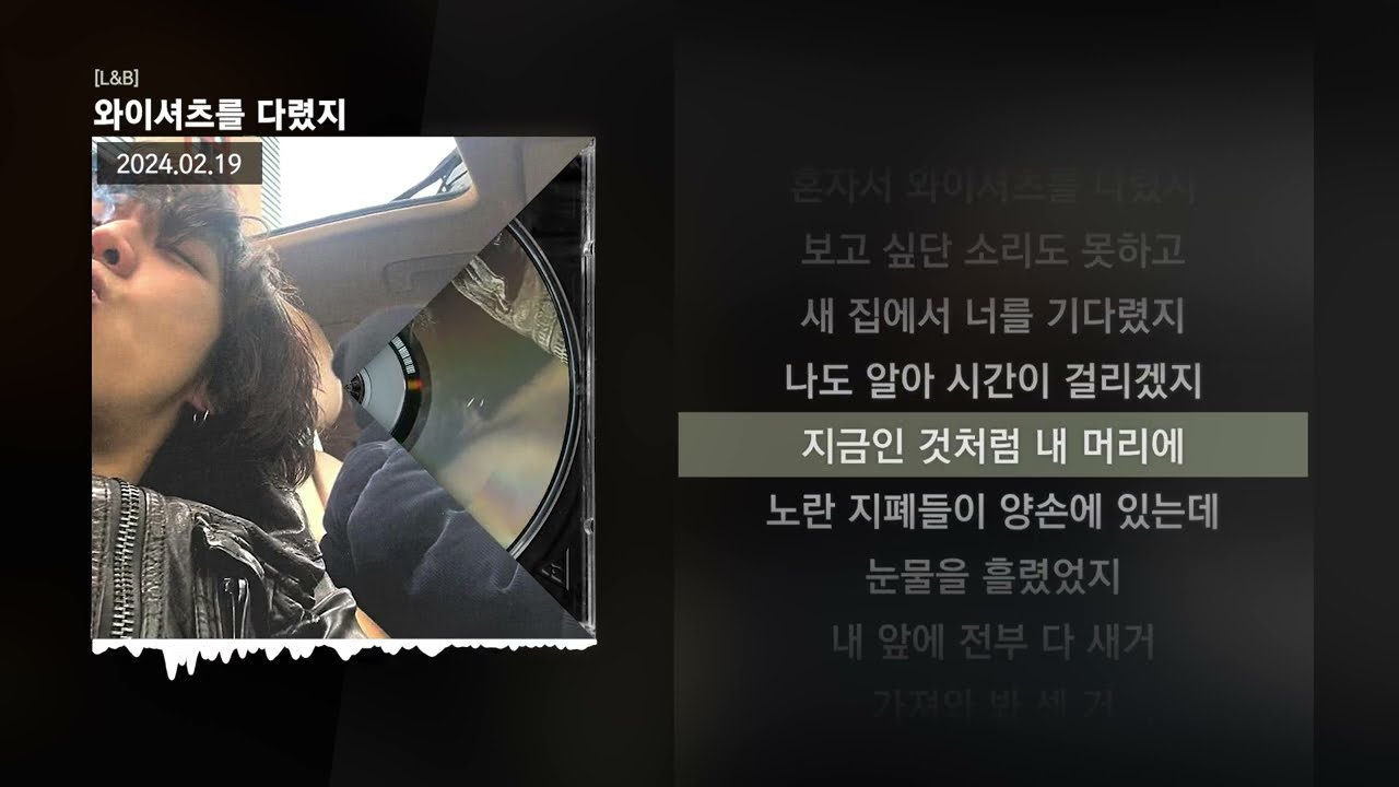 릴러말즈 (Leellamarz), 양홍원 - 와이셔츠를 다렸지 [L&B]ㅣLyrics/가사