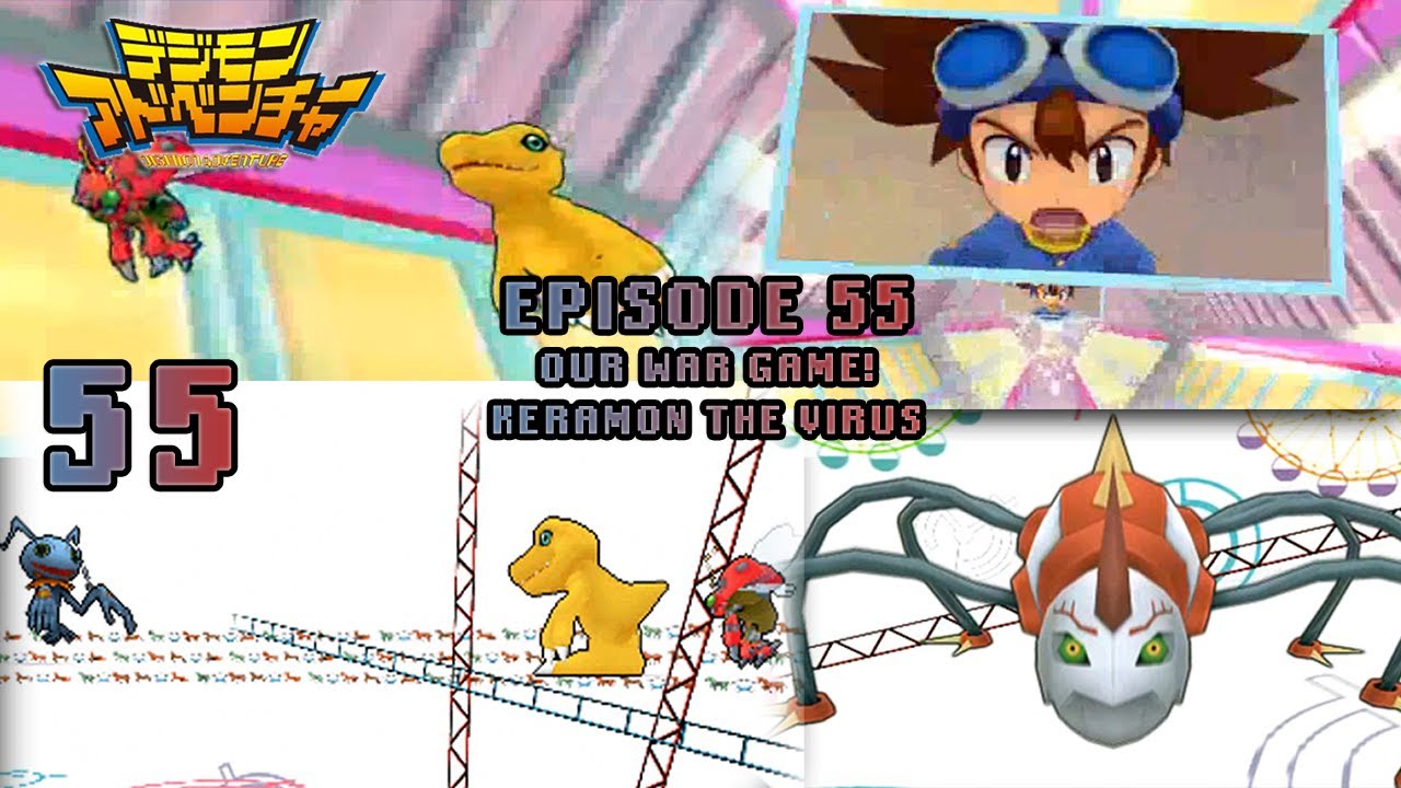 Digimon Adventure PSP - Walkthrough Episode 55 ~ Our War Game! Keramon the Virus