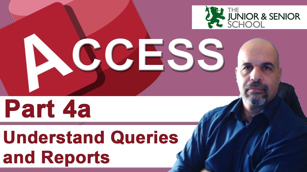 [Часть 4A] Запросы и отчеты (Microsoft Access) Cambridge IGCSE ICT (0417)