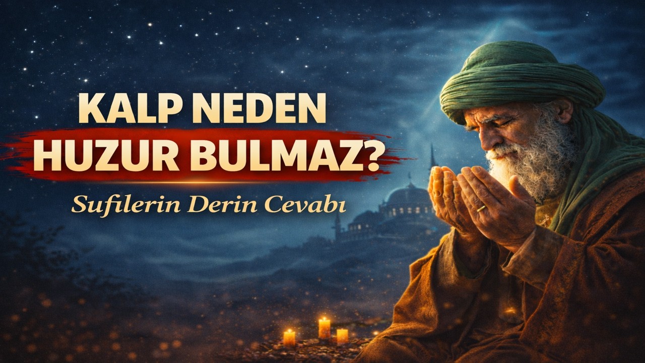 Kalp Neden Huzur Bulmaz? | Sufilerin Derin Sırrı